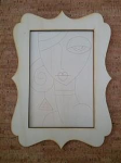 Quadro Meninas Vitral 200X300 -1